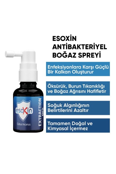 Esoxin Bogaz Rahatlatici Sprey 25 Ml