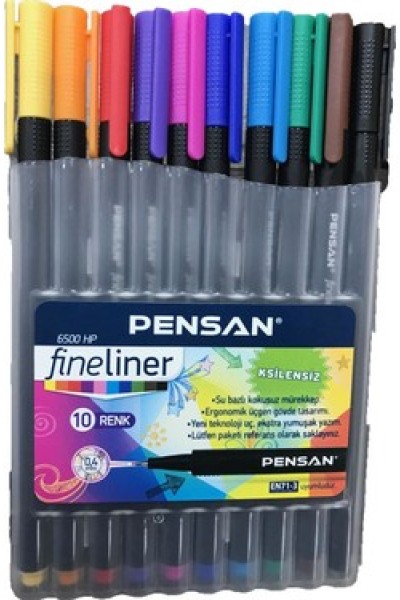 Pensan 10 Renk Fine liner