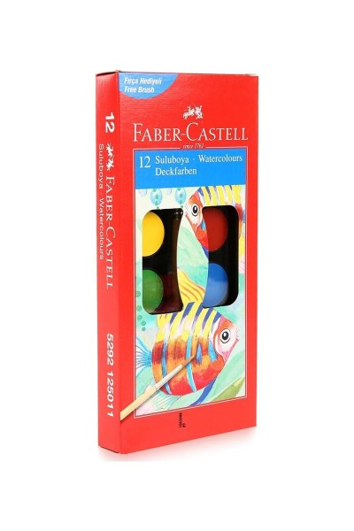 Faber Castell Sulu Boya 12'li