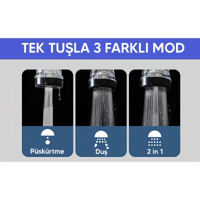 Çok Fonksiyonlu Musluk Başlığı Çok Fonksiyonlu Musluk Başlığı