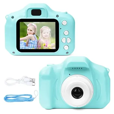 Mini Kamera Fotoğraf Makinesi Mavi Mini Kamera Fotoğraf Makinesi Mavi