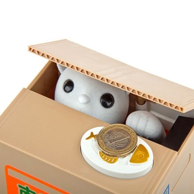Para Çalan Hırsız Kedi Kumbara Para Çalan Hırsız Kedi Kumbara