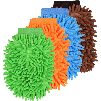 Mikrofiber Araç Yıkama Eldiveni Mikrofiber Araç Yıkama Eldiveni