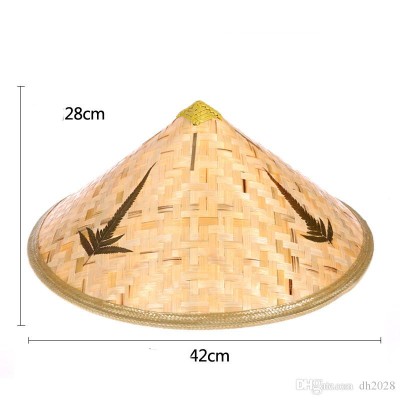 Naturel Renk Cambodia Kamboçyalı Vietnam Şapkası PVC Hasır Naturel Renk Cambodia Kamboçyalı Vietnam Şapkası PVC Hasır