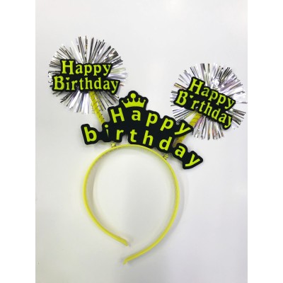 Happy Birthday Neon Renk Doğum Günü Tacı 12 Adet Happy Birthday Neon Renk Doğum Günü Tacı 12 Adet