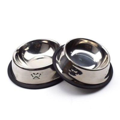 Paslanmaz Çelik Metal Mama Kabı 18 cm. Paslanmaz Çelik Metal Mama Kabı 18 cm.