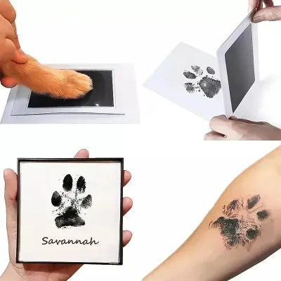 Kedi Köpek Pati İzi Fotoğraf Çerçevesi Seti Kedi Köpek Pati İzi Fotoğraf Çerçevesi Seti