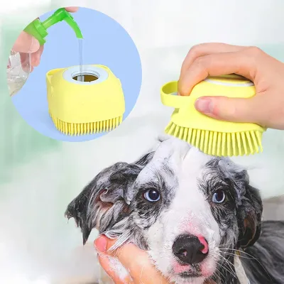 Şampuan Hazneli Kedi Köpek Yıkama Kesesi Şampuan Hazneli Kedi Köpek Yıkama Kesesi