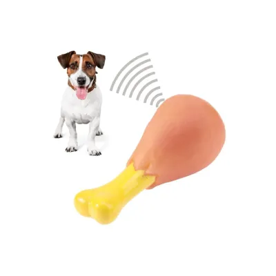 Köpekler İçin Sesli Oyuncak Tavuk Butu Köpekler İçin Sesli Oyuncak Tavuk Butu