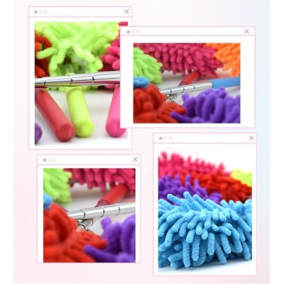 Teleskopik Mikrofiber Toz Alma Fırçası Teleskopik Mikrofiber Toz Alma Fırçası