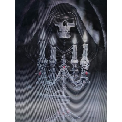 5D Elmas Boyama 3 Farklı Resim Değişenli Halloween İskelet Tablosu 5D Elmas Boyama 3 Farklı Resim Değişenli Halloween İskelet Tablosu