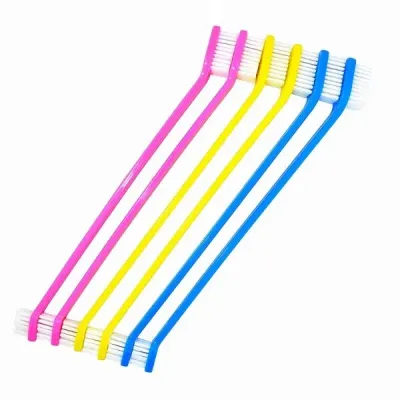 Plastik Köpek Diş Fırçası 4 Adet Plastik Köpek Diş Fırçası 4 Adet