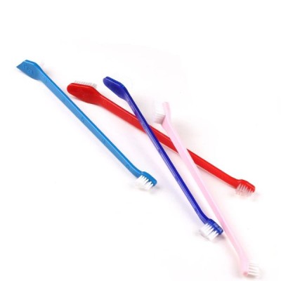 Plastik Köpek Diş Fırçası 4 Adet Plastik Köpek Diş Fırçası 4 Adet
