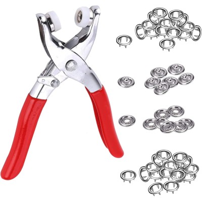 Metal Çıtçıt Pensesi ve Düğme Seti Metal Çıtçıt Pensesi ve Düğme Seti