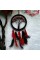 Siyah Kırmızı Hayat Ağacı Dream Catcher Siyah Kırmızı Hayat Ağacı Dream Catcher