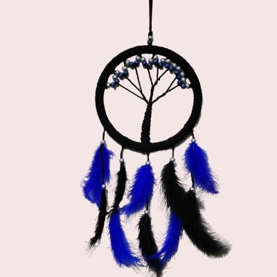 Mavi İncili Hayat Ağacı Dream Catcher Mavi İncili Hayat Ağacı Dream Catcher