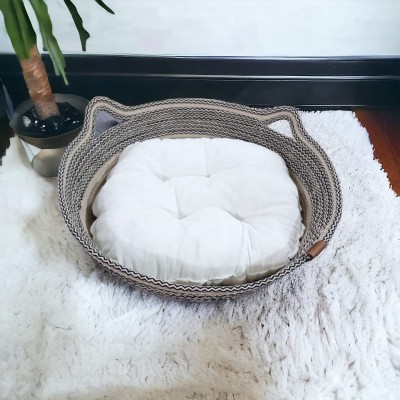 Decohandy 40 Cm Elyaflı Kedi Yatağı Decohandy 40 Cm Elyaflı Kedi Yatağı