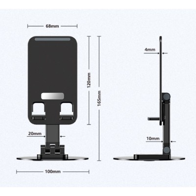 Katlanabilir Telefon Tablet Tutucu Stand Katlanabilir Telefon Tablet Tutucu Stand