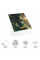 DecoHandy Pvc Yapışkanlı Yer Karosu 30x30cm 4'Lü Paket - Green Edition 0,36m2