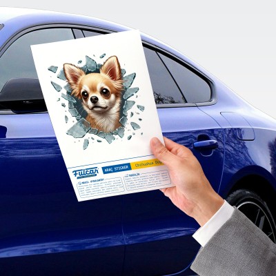 Fulcar Chiuahua Araç Stickerı Fulcar Chiuahua Araç Stickerı