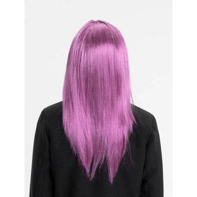 Rose Pembe Düz Kesim Peruk Rose Pembe Düz Kesim Peruk
