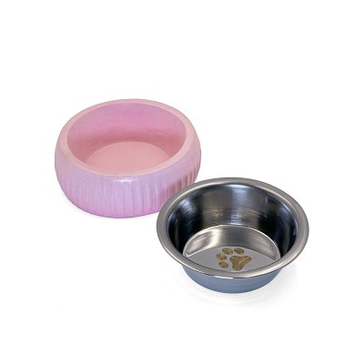 Mikopet Organik Seramik Mama Kabı Pembe Mikopet Organik Seramik Mama Kabı Pembe