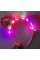 Fuşya Pullu Led Işıklı Kedi Kulak Taç Fuşya Pullu Led Işıklı Kedi Kulak Taç