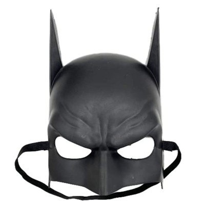 Siyah Çocuk Batman Maskesi Lastikli Siyah Çocuk Batman Maskesi Lastikli