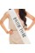 Beyaz Gümüş Bride To Be Simli Kuşak Kemer 10 cm Beyaz Gümüş Bride To Be Simli Kuşak Kemer 10 cm