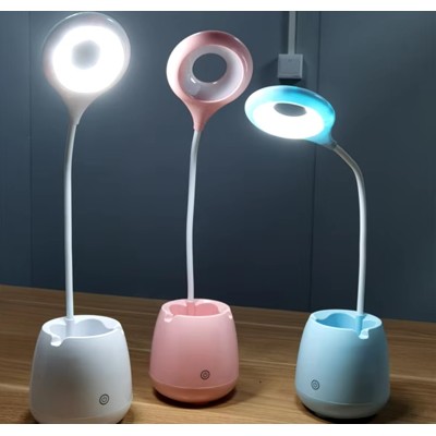 Halka LED USB Şarjlı Masa Lambası Halka LED USB Şarjlı Masa Lambası