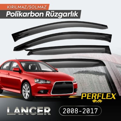 Mitsubishi Lancer 2008-2017 Cam Rüzgarlığı V2 Düz Mitsubishi Lancer 2008-2017 Cam Rüzgarlığı V2 Düz