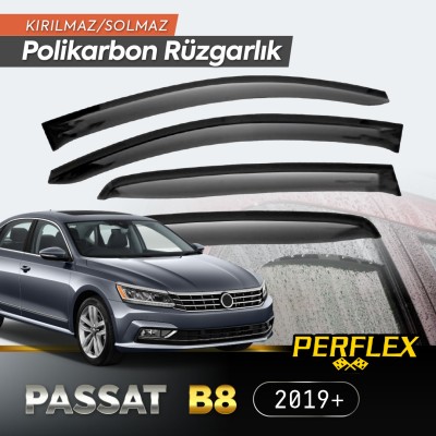 VW Passat B8 2019+ Cam Rüzgarlığı V2 Düz VW Passat B8 2019+ Cam Rüzgarlığı V2 Düz
