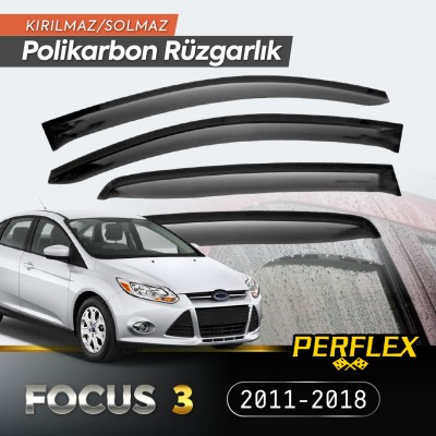 Ford Focus 3 2011-2018 (6 Parça) Cam Rüzgarlığı V2 Mugen Ford Focus 3 2011-2018 (6 Parça) Cam Rüzgarlığı V2 Mugen