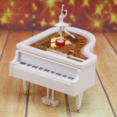 Balerin Figürlü Piyano Müzik Kutusu Balerin Figürlü Piyano Müzik Kutusu