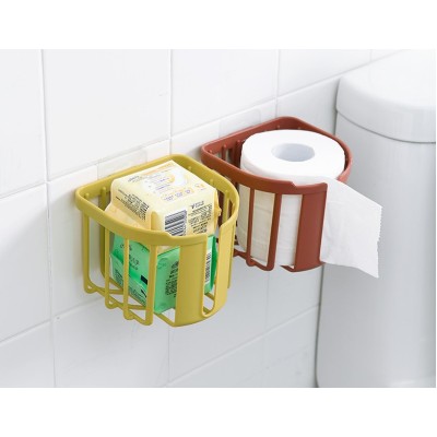 Yapışkanlı Çok Fonksiyonlu Banyo Organizeri BEYAZ Yapışkanlı Çok Fonksiyonlu Banyo Organizeri BEYAZ