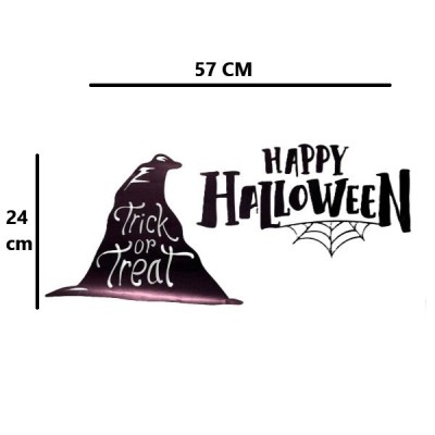 Happy Halloween Temalı Duvar Stickerı Happy Halloween Temalı Duvar Stickerı