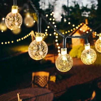 5 Metre Sarı Opak Solar Top LED Işık 5 Metre Sarı Opak Solar Top LED Işık