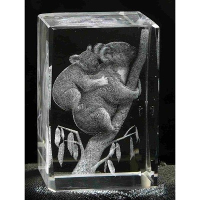 3D Kristal Koala Modeli 3D Kristal Koala Modeli