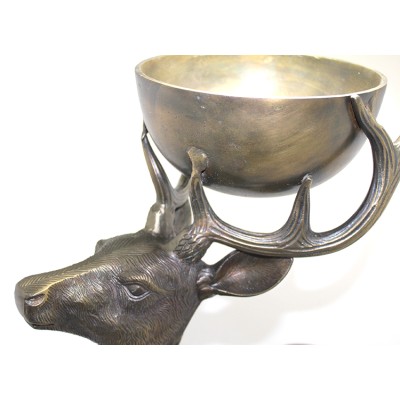 Metal Geyikli Kase 77 Cm Metal Geyikli Kase 77 Cm