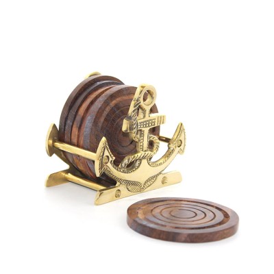Pirinç Çapalı Bardak Altı Model 2 Pirinç Çapalı Bardak Altı Model 2