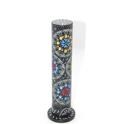 Obsidian Taşı İşlemeli Kule Tütsülük Model 6 Obsidian Taşı İşlemeli Kule Tütsülük Model 6