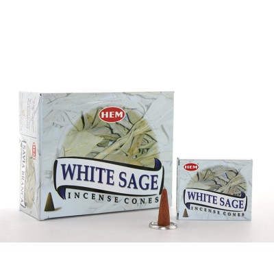 White Sage Aromalı Konik Tütsü White Sage Aromalı Konik Tütsü