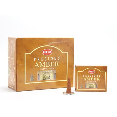 Precious Amber Aromalı Konik Tütsü Precious Amber Aromalı Konik Tütsü
