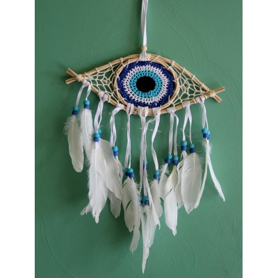 Rüya Kapanı Dream Catcher Göz Tasarımı Model 1 Rüya Kapanı Dream Catcher Göz Tasarımı Model 1
