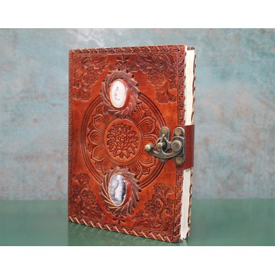Taşlı Deri Defter Model 9 Taşlı Deri Defter Model 9