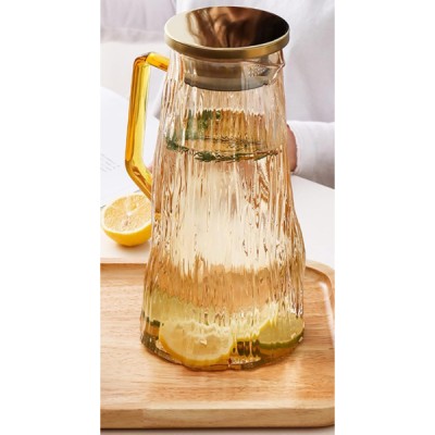 Çelik Kapaklı Cam Sürahi 1800 ml Çelik Kapaklı Cam Sürahi 1800 ml