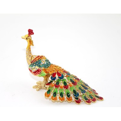 Swarovski Taşlı Tavuskuşu Model 1