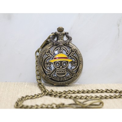 One Piece Tasarımlı Köstekli Saat One Piece Tasarımlı Köstekli Saat