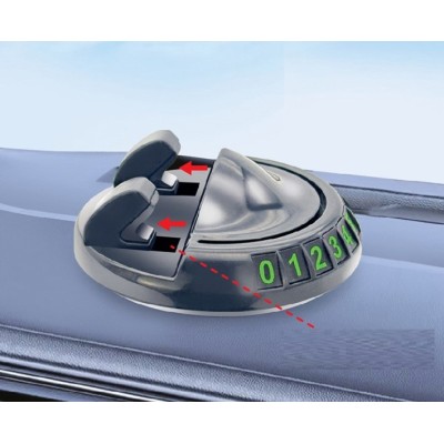 360° Dönebilen Yapışkanlı Numaratörlü Araç Telefon Tutucu 360° Dönebilen Yapışkanlı Numaratörlü Araç Telefon Tutucu