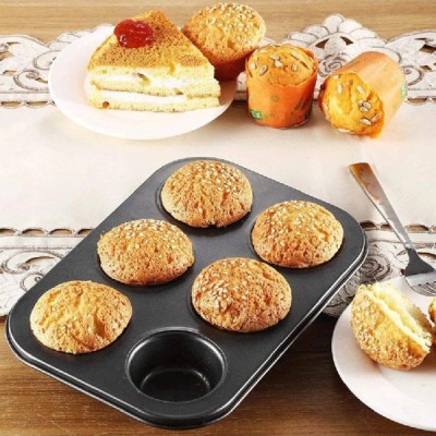 6'lı Muffin Kek Kalıbı 6'lı Muffin Kek Kalıbı